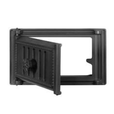 Usa cenusar pentru soba B 101, Art Flame, 310x190 mm, Fonta