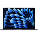 Laptop MacBook Air MRYU3ZE/A, 15.3&quot;, Liquid Retina, Apple M3 8-core CPU, 10-core GPU, 8GB RAM, 256GB SSD, macOS Sonoma, Midnight