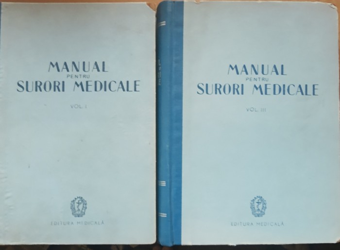 MANUAL PENTRU SURORI MEDICALE 2 VOL - CONSTANTIN PAUNESCU