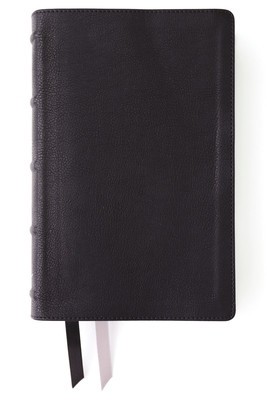 Niv, Side-Column Reference Bible, Personal Size, Leathersoft, Black, Comfort Print foto