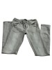 Blugi fetita , culoarea gri , marimea 134