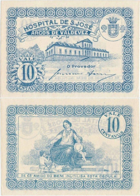 1920, 10 centavos (CMA 641) - Portugalia - stare UNC! foto