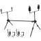Kit Energo Team Carp Expert Advancer Rod Pod + Avertizori cu Snag Bar