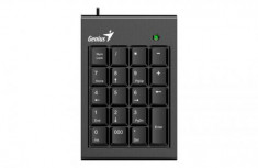 Tastatura numerica Genius NumPad 100, USB, negru foto
