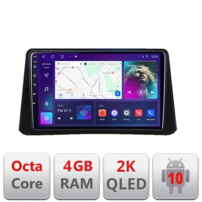 Navigatie Opel Mokka 2012-2016 C-MOKKA1 Android Octa Core Ecran 2K QLED GPS 4G 4+32GB 360 KIT-mokka1+EDT-E409-2K v1 CarStore Technology foto