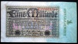 18. GERMANIA 1 MILIARD MARCI EINE MILLIARDE MARK 5.09.1923 SR. 366
