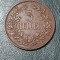 AFRICA DE EST GERMANA 5 HELLER 1909 J MONEDA MARE SI FRUMOASA