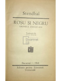 Stendhal - Roșu și negru (editia 1981)