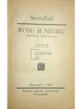 Stendhal - Roșu și negru (editia 1981)