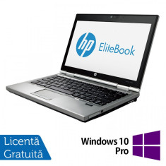 Laptop HP EliteBook 2570p, Intel Core i5-3320M 2.60GHz, 4GB DDR3, 240GB SSD, Fara Webcam, 12.5 Inch + Windows 10 Pro foto