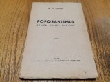 POPORANISMUL Geneza Evolutie Ideologie - Valeriu Ciobanu - 1946, 253 p.