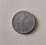 Italia - 50 lire (1977) monedă s326, Europa