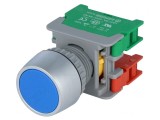 Comutator Acționat Prin Apăsare 22mm 1NC 1NO