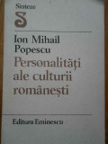 Personalitati Ale Culturii Romanesti - Ion Mihail Popescu ,283909, eminescu