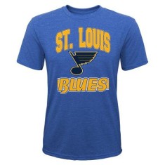St. Louis Blues tricou de copii All Time Great Triblend blue - Dětsk&eacute; L (13 - 14 let)