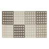 Covoras Baie Antiderapant Bej Gri Dots 50x80cm Sintetic