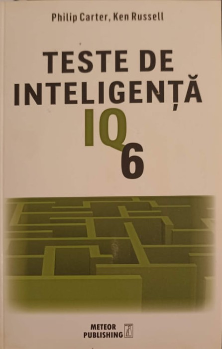 TESTE DE INTELIGENTA IQ-6-PHILIP CARTER, KEN RUSSELL-246595