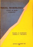 MIHAIL MANOILESCU, CREATOR DE TEORIE ECONOMICA-VASILE C. NECHITA-279412