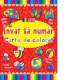Invat sa numar. Carte de colorat romano-engleza - Brown Watson