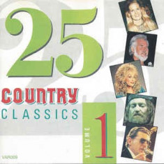 CD 25 Country Classics Volume 1 , original, holograma