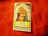 Timbru St. Vincent 1970 - Catedrala St George , Vitraliu , val. 1/2c, Nestampilat