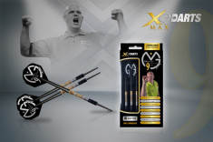 Set darts soft, MVG 90 % wolfram, 18g, Michael van Gerwen Career/ Slam foto