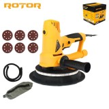 Cumpara ieftin Masina de slefuit pereti 750w, 800-1750rpm, accesorii incluse, aspiratie, variator turatie, ROTOR RG-S180