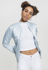 Geaca bomber aspect satin dama Urban Classics L EU foto