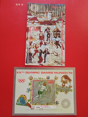 YEMEN, SPORT MUNICH - COLIȚE PERF./IMPERF. MNH foto