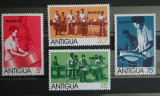 BC352, Antigua 1974, serie muzica, Nestampilat