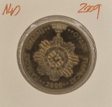 Kazakhstan, 50 Tenge (Parasat insignia) 2009 , KM#140
