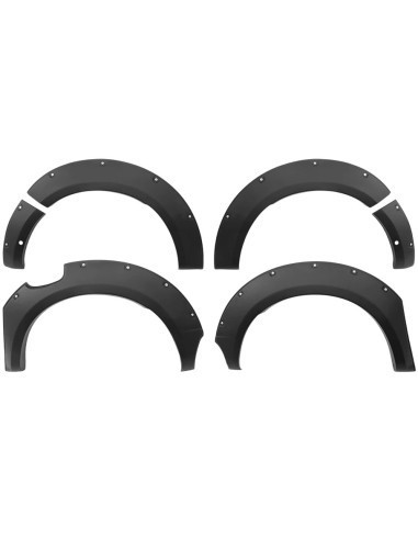 Aparatori aripa overfender Ford Ranger T9 WildTrak Double Cab 4 portiere 2022-2024 - pentru varianta cu senzori de parcare