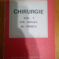 Chirurgie vol 1 sub redactia Al.Priscu