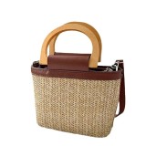 Cumpara ieftin Gentuta din rafie cu manere solide