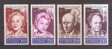 Congo 1971 - Marile nume ale cinematografului PA (urme fine de sarniera), MH, Nestampilat