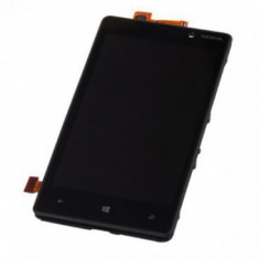 DISPLAY LCD + TOUCHSCREEN NOKIA LUMIA 820 NEGRU ORIG CHINA