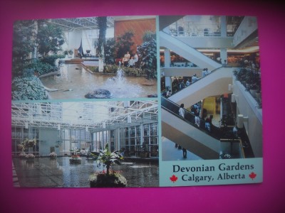 HOPCT 7508 MAGAZINUL DEVON GARDENS-CALGARY ALBERTA -CANADA-AMERICA DE NORD -CIRCULATA foto
