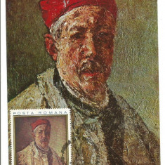 (No1) ilustrata maxima-GHEORGHE PETRASCU -Autoportret - prima zi