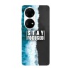 Husa compatibila cu Huawei Nova 8i model Stay Focused, Silicon, TPU, Viceversa, Transparent, Carcasa