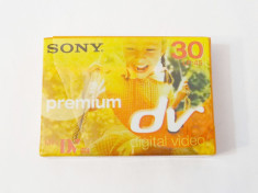 Caseta video MiniDV Mini DV SONY Premium 30 - sigilata foto