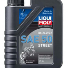 Ulei Motor 4T LIQUI MOLY HD-CLASSIC STREET 50 1l, API SG Mineral for classical Harley Davidson models