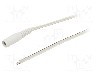 Cablu alimentare DC, cabluri, DC 5,5/2,1 soclu, alb, 5m, WEST POL - S21-TT-T050-500WH