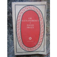 GR. ALEXANDRESCU - POEZII. PROZA