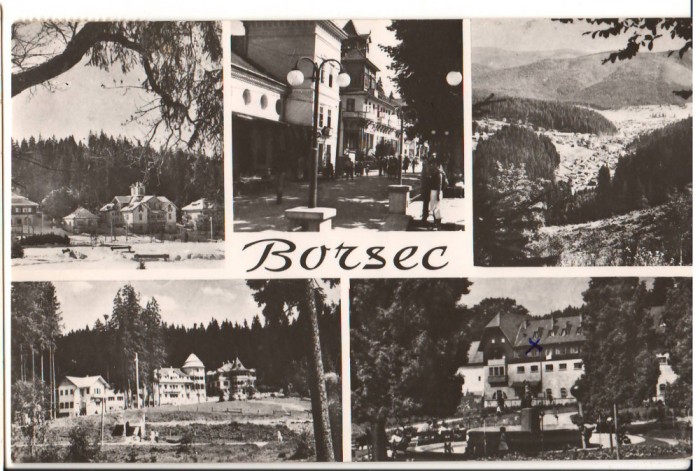 CPIB 15839 CARTE POSTALA - BORSEC, MOZAIC, RPR
