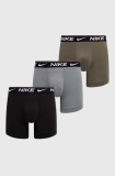 Nike boxeri 3-pack barbati, culoarea gri