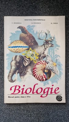 BIOLOGIE MANUAL PENTRU CLASA A VI-A - Bogoescu, Stoicescu, Dabija foto