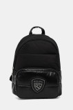 Blauer rucsac culoarea negru, mic, cu imprimeu, WAVE04
