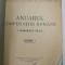 ANUARUL COOPERATIEI ROMANACE , 1 IANUARIE 1938 , VOLUMUL I , APARUTA 1938
