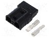 Conector alimentare DC, 0,6kV, 2 pini, seria AXC50, {{Dimensiune pin}}. AMPHENOL - AXC500H10