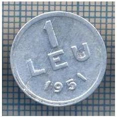 AX 777 MONEDA- ROMANIA - 1 LEU -ANUL 1951 -STAREA CARE SE VEDE